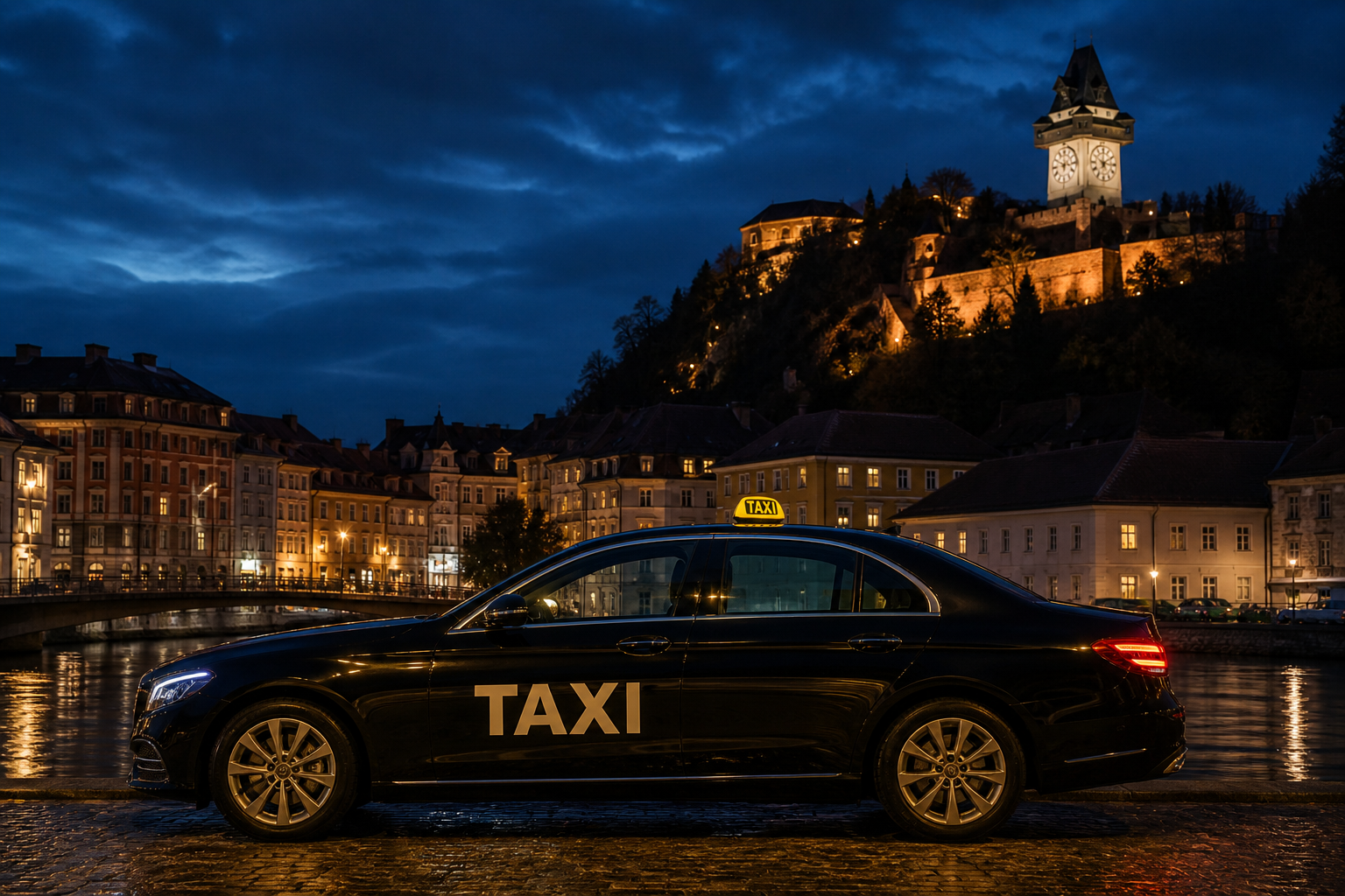 Graz Transfer ab Wien — planmäßiges Privatfahrzeug Wien Graz