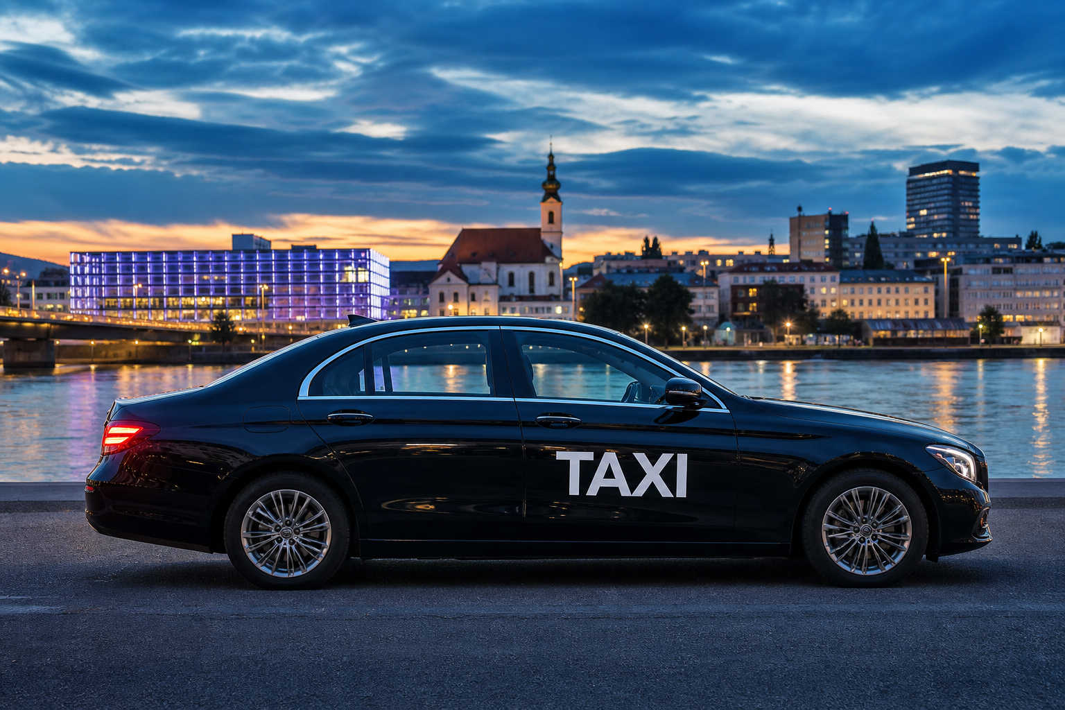 Linz Transfer ab Wien — planmäßiges Privatfahrzeug Wien Linz